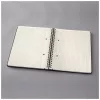 Sigel CO822 spirálfüzet, exkluzív, a5, kockás, 80lap, keményfedeles, fekete