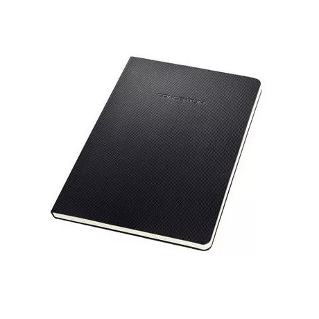 Sigel CO803 füzet, exkluzív, a5, vonalas, 60lap, keményfedeles, fekete