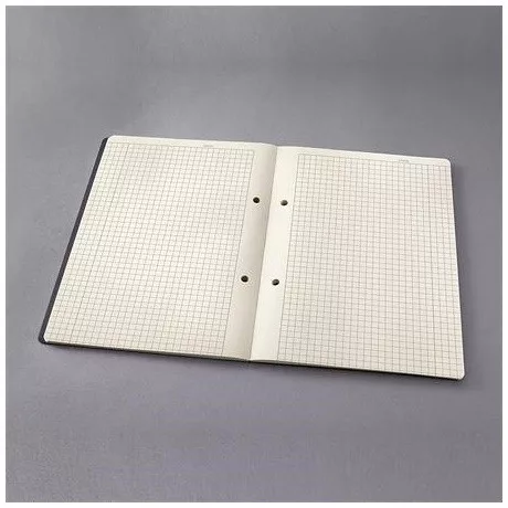 Sigel CO802 füzet, exkluzív, a5, kockás, 60lap, keményfedeles, fekete