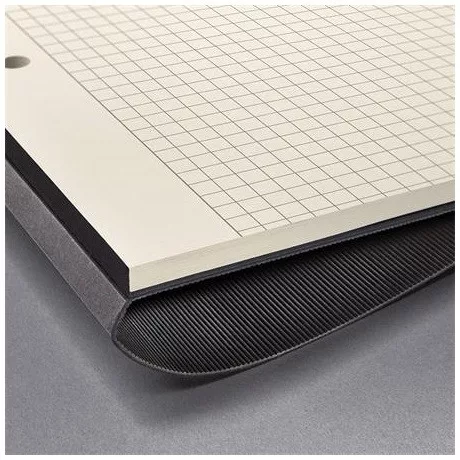 Sigel CO802 füzet, exkluzív, a5, kockás, 60lap, keményfedeles, fekete