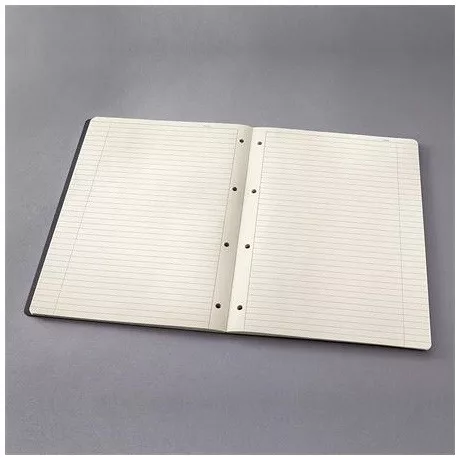 Sigel CO801 füzet, exkluzív, a4, vonalas, 60lap, keményfedeles, fekete