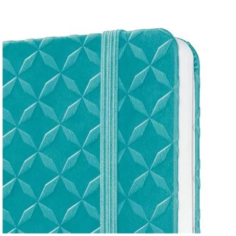 Sigel JN102 jegyzetfüzet, exkluzív, 95x150 mm, vonalas, 87lap, keményfedeles, türkiz