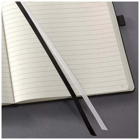 Sigel CO132 jegyzetfüzet, exkluzív, a6, vonalas, 97lap, keményfedeles, fekete