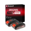 Einhell 2X 2,5 AH POWER X-CHANGE TWINPACK akkumulátor 2 db