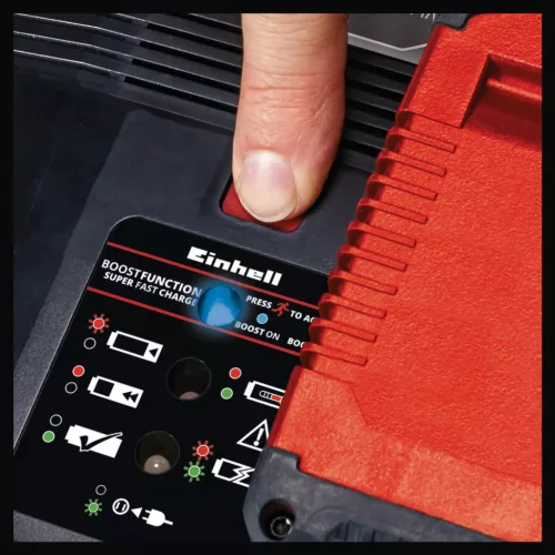 Einhell 4-6 AH 18V POWER X-CH 6A BOOSTCHARGER akku+töltő