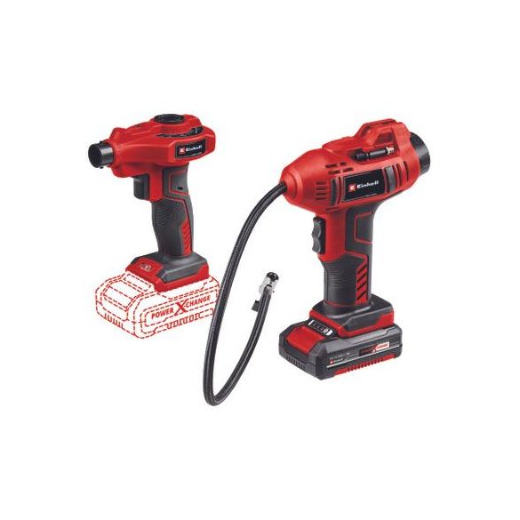 Einhell CE-AP 18+CE-CC 18+2,0 AH KIT autós kompresszor akkumulátoros