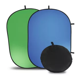   Hama összecsukható háttér 2in1 150x200cm - zöld/kék (00021570)