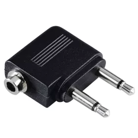   Hama repülőgép jack adapter 2x3.5mm mono dugó - 1x3.5mm sztereó aljzat (00043357)