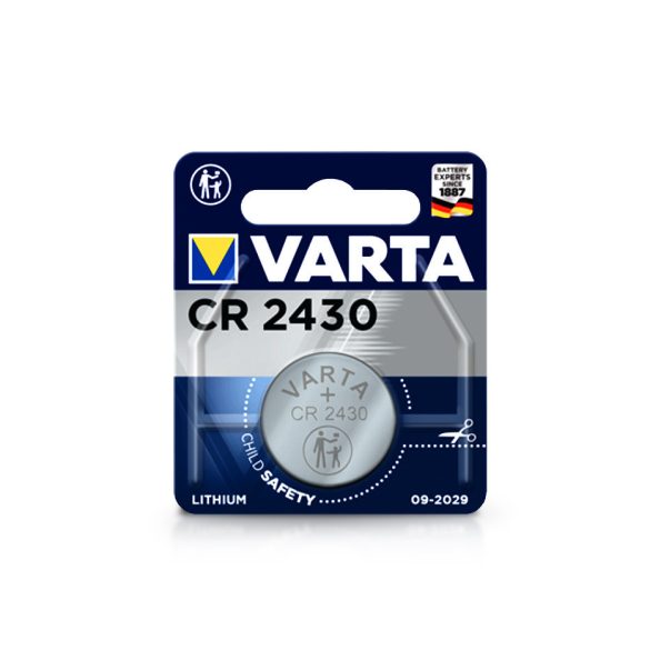 Varta CR2430 lithium gombelem - 3V - 1 db/csomag