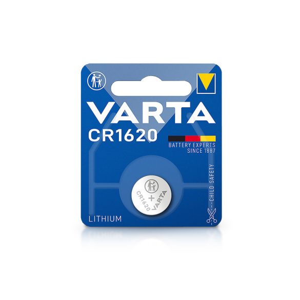 Varta CR1620 lithium gombelem - 3V - 1 db/csomag