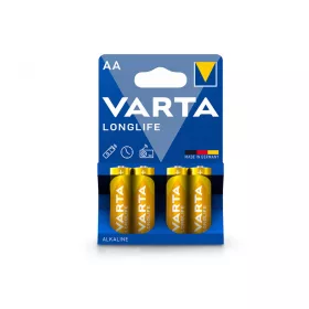 VARTA Longlife Alkaline AA ceruza elem - 4 db/csomag