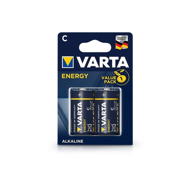VARTA Energy Alkaline C/LR14 baby elem - 2 db/csomag