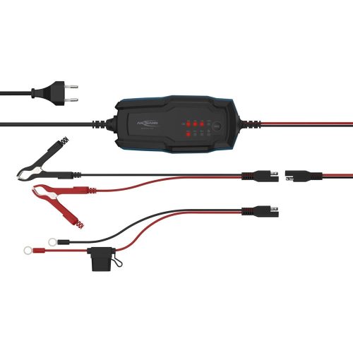 ANSMANN ólom / LiFePO4 akkumulátor töltő 6-12V 2A, LED kijelző