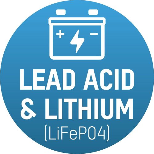 ANSMANN ólom / LiFePO4 akkumulátor töltő 6-12V 2A, LED kijelző