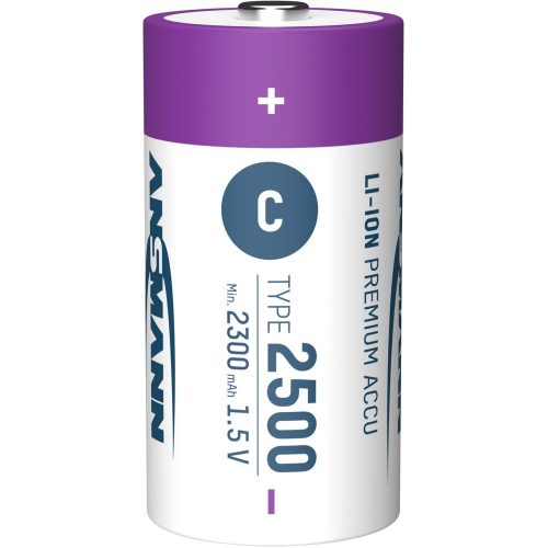 ANSMANN Li-ion baby akkumulátor 2500mAh USB-C 2db/csomag