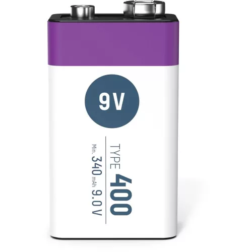 ANSMANN Li-ion 9V akkumulátor 400mAh USB-C 1db/csomag