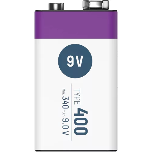 ANSMANN Li-ion 9V akkumulátor 400mAh USB-C 1db/csomag