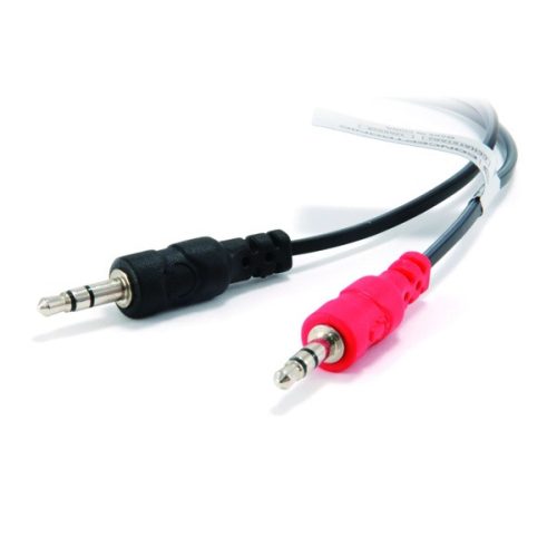 Conceptronic Fejhallgató - CCHATSTAR2 (3.5mm Jack, hangerőszabályzó, 200 cm kábel, fekete)