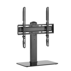   Equip Monitor Asztali állvány - 650611 (32"-55", 1 kijelző, forgatható, állítható magasság, Max.:40kg, fekete)