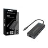 Conceptronic Notebook Dokkoló - DONN14G (Bemenet: USB-C, Kimenet: 2xHDMI+USB-C PD:100W+3xUSB-A+RJ-45, fekete)