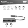DIGITUS High Speed 1080P Full HD 4K DisplayPort 3in1 Multi Media Adapter
