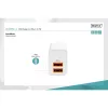 DIGITUS DA-10061 2 port USB Type-A 15.5W töltőadapter