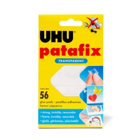   UHU Patafix Invisible gyurmaragasztó  - 56 db / csomag (U37155)