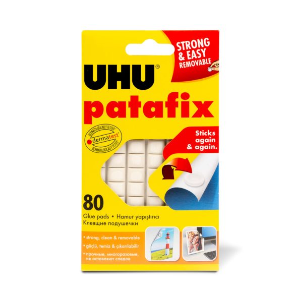 UHU Patafix fehér gyurmaragasztó  - 80 db / csomag (U39125)