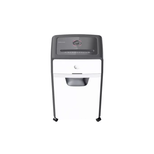 Iratmegsemmisítő, konfetti, 24 lap, HP "Oneshred 24CC", világosszürke