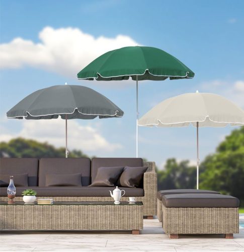 Strand napernyő - 180 cm - zöld (DA00484)