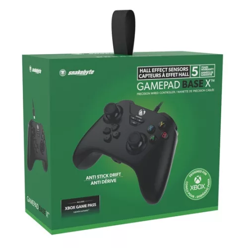 Snakebyte XS GamePad BASE X - vezetékes kontroller - fekete