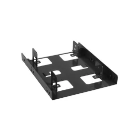   Sharkoon Beépítő Keret - 3.5" BayExtension Black (2x 2.5" HDD/SSD számára; 3,5" helyre)