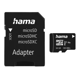   Hama microSDXC kártya 64GB Class 10 UHS-I 100MB/s + adapter (00124140)