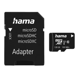   Hama microSDXC kártya 128GB Class 10 UHS-I 100MB/s + adapter (00124158)
