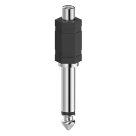 Hama mono 6.3mm jack dugó - 1 RCA aljzat adapter (00205188)