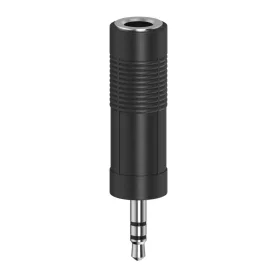   Hama sztereó 3.5mm jack dugó - 6.3mm jack aljzat adapter (00205196)