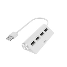 Hama USB 2.0 HUB 1:4 - fehér (00200120)