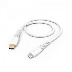   Hama FIC E3 adatkábel lightning USB TYPE-C 1,5m fehér (201603)