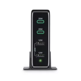   Hama FIC E3 HÁLÓZATI TÖLTŐ ÁLLOMÁS, 2xUSB, 2xTYPE-C, 4 PORT, PD/QC, 60W (201628)