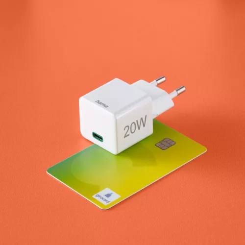 Hama FIC E3 UNIV. HÁLÓZATI USB TYPE-C TÖLTŐ MINI "PD,QC", FEH. 20W (201650)