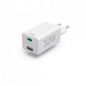   Hama univerzális hálózati USB és Type-C töltő PD QC 32W (201691)