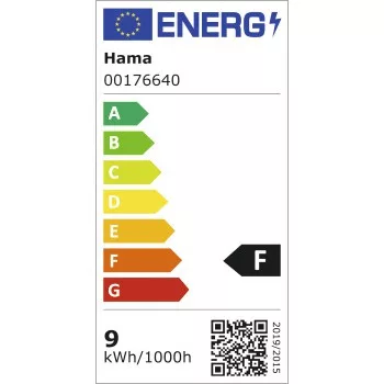 Hama okos WiFis LED izzó E27 RGBW 9W Matter (176640)