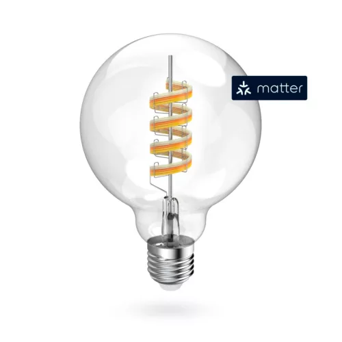 Hama okos WIFIs LED hangulatizzó E27 RGBW 4,9W Matter (176644)