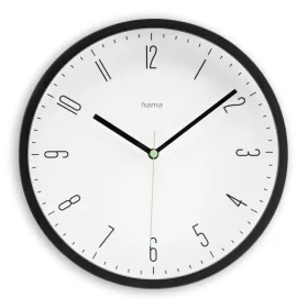 Hama Capri analóg kvarc falióra Ø25cm - fekete (00185882)