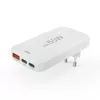 Hama univerzális hálózati USB és Type-C töltő - 65W - fehér - összecsukható (201976)