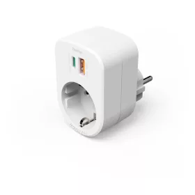   Hama FIP konnektor adapter beépített USB-A és USB-C töltővel 30W (00223343)