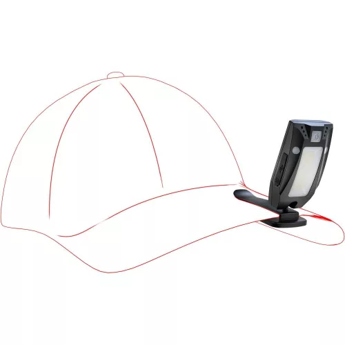 Solidline SC4R csíptethető lámpa 200lm Li-ion