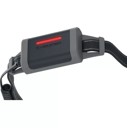 LEDLENSER NEO5R 600lm tölthető futó-fejlámpa 100m Li-ion/ Fekete/szürke