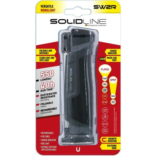 LedLenser Solidline SW2R tölthető munkalámpa