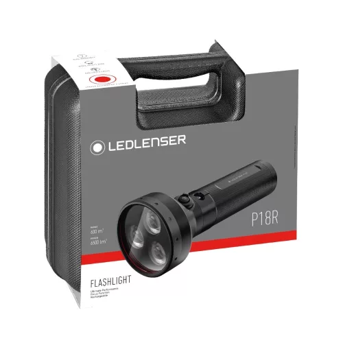 LEDLENSER P18R tölthető LED lámpa 6500lm, 600m, Li-ion